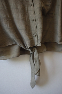 Camisa Livia Cropped Verde