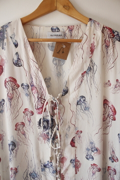 Kaftan Fernanda Longo Água Viva - loja online