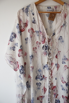 Kaftan Fernanda Longo Água Viva - comprar online