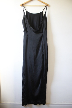 Vestido Nathália Sleep Dress Preto - Trama