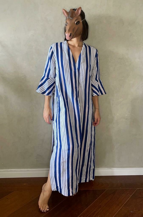 Vestido Maria Listrado