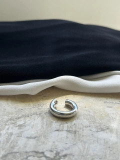Piercing fake tubular fino ródio branco
