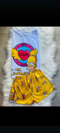 Pijama Corto Dama - tienda online
