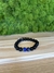 PULSEIRA DE LÁPIS-LAZÚLI COM PEDRA VULCÂNICA