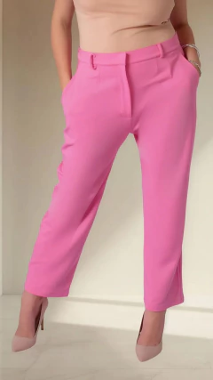 SASTRERO RAFFAELLA- Pantalón Sastrero Rosa Chicle - comprar online