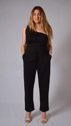 SASTRERO RAFFAELLA- Pantalón Sastrero Negro - comprar online