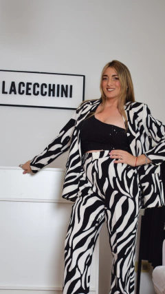 VALENTINA BLAZER- Blazer Sastrero Print Cebra en internet