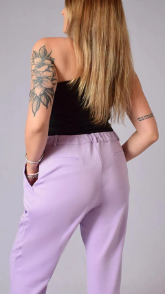 SASTRERO RAFFAELLA- Pantalón Sastrero Lavanda - comprar online