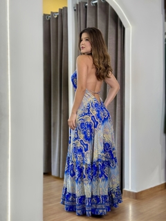 Vestido indiano - frente única na internet