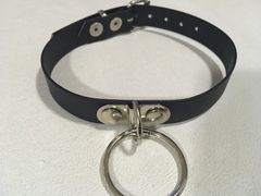 choker hoo 20 mm negro opaco
