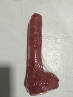 Dildo macizo con testiculo - comprar online