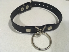 choker full moon 20 mm negro opaco