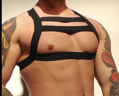 Arnes en elastico negro