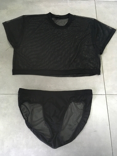 slip de microtul negro talle S/M/L en internet