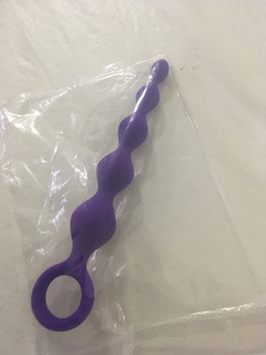 varita anal 16 cm 5 bolitas