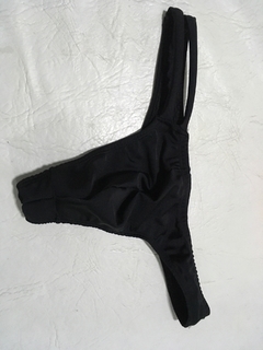 tanga negra lycra M