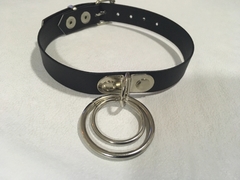 choker hoo argolla doble 20 mm