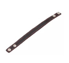 cockring en cuero negro regulable - tienda online