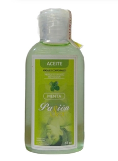 aceite lubricante sabor menta