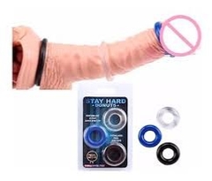 set tres anillos para pene - comprar online