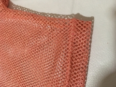 croptop red salmon brishos