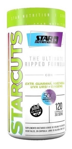 Starcuts 120 Caps Star Nutrition Quemador De Grasas