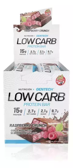 Lowcarb Protein Bar Gentech Caja 10u
