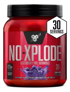 Preentreno Bsn No Xplode 555 Gr 30 Serv - SUPLEMENTOS NJ