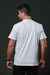 Camiseta Gola Alta Essencial Branca - MYNKE COMPANY