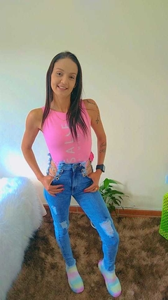Calça Sal e Pimenta correntes - Princesa da Moda by Amanda