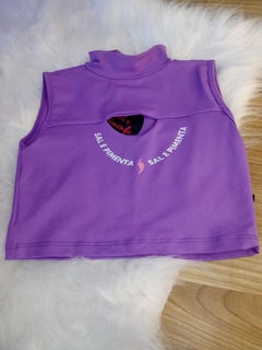 Cropped Sal e Pimenta - loja online