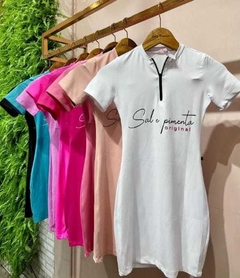Imagem do Vestido Sal e Pimenta Com Zíper