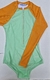 Wetsuit Infantil Verde Menta e Tangerina