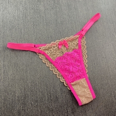 Calcinha Neon com nude - Angel Lingerie
