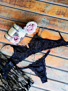 Conjunto meia taça calcinha de regular - loja online