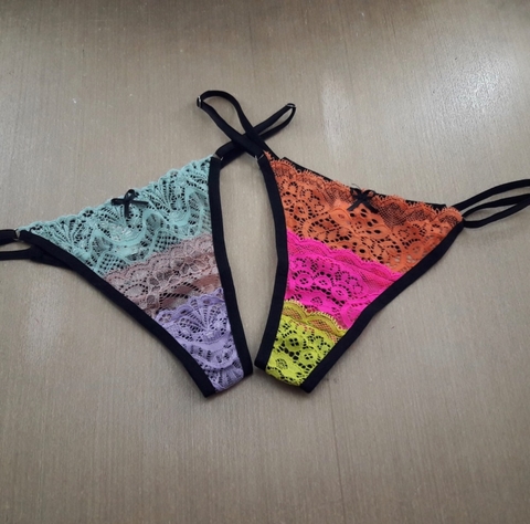 kit 2 calcinhas fio dental