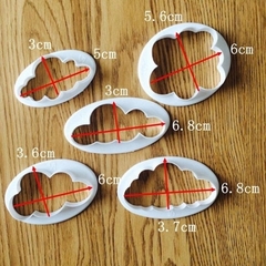 Set Cortantes Nubes - comprar online