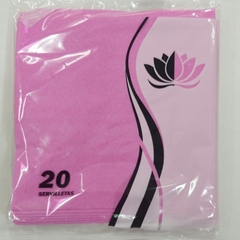 Servilletas Rosas x 20u