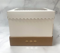 Caja con Visor 25x25x12