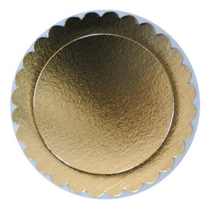 Bandeja Laminada Dorada 30cm