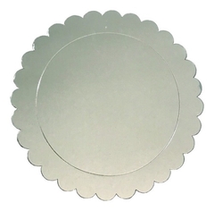 Bandeja Laminada Plateada 34cm