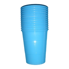 Vasos Plasticos Celestes x 10u