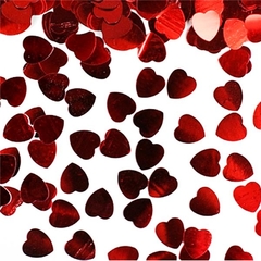 Confeti Corazon Rojo x 30gr