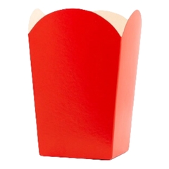 Caja Pochoclera Roja x 10