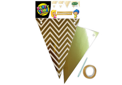 Banderín Rayado Dorado
