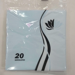 Servilletas Celestes x 20u