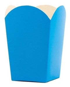 Caja Pochoclos Celeste x 10u