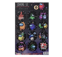 Stickers Among Us x 12