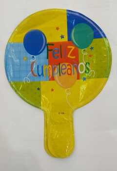 Globo Foil Feliz Cumpleaños 10''