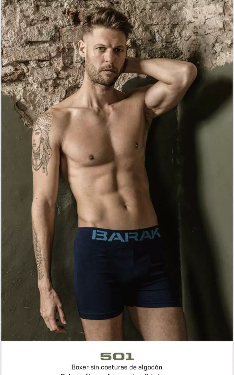 Boxer Algodon Sin Costura Barak - Viene en Caja- Art 501